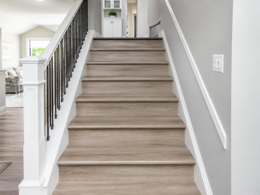 Why luxury vinyl makes sense on stairs